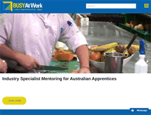 Tablet Screenshot of busyatwork.com.au